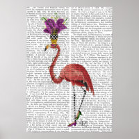 Mardi Gras Flamingo Full