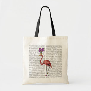 Mardi Gras Flamingo Full Tote Bag