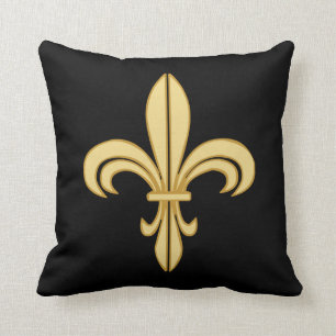 Mardi Gras Fleur De Lis Cushion