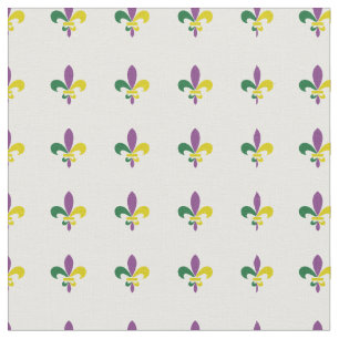 Mardi Gras Fleur De lis Fabric