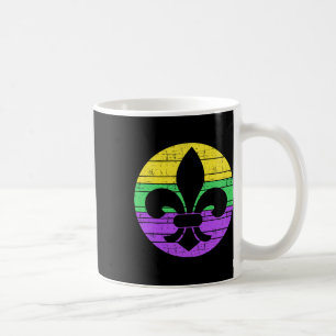 Mardi Gras Fleur De Lis For Carnival Celebration Coffee Mug