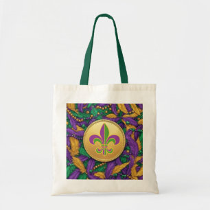 Mardi Gras Fleur de lis Tote Bag