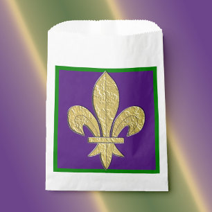 Mardi Gras Fleur-de-Lys Party {P} Favour Bags