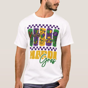 Mardi Gras for Women Fat Tuesday Parade T-Shirt