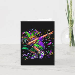 Mardi Gras Fun Fat Tuesday New Orleans Carnival Da Card