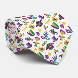 Mardi Gras Fun Tie