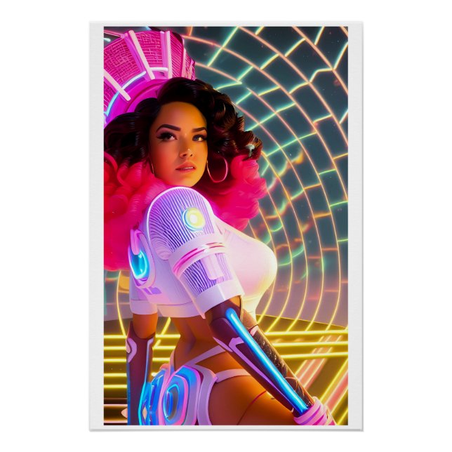 Mardi Gras Galaxy Queen Poster (Front)