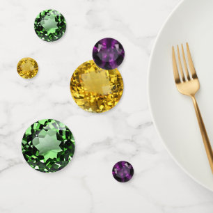 Mardi Gras Gemstones Confetti