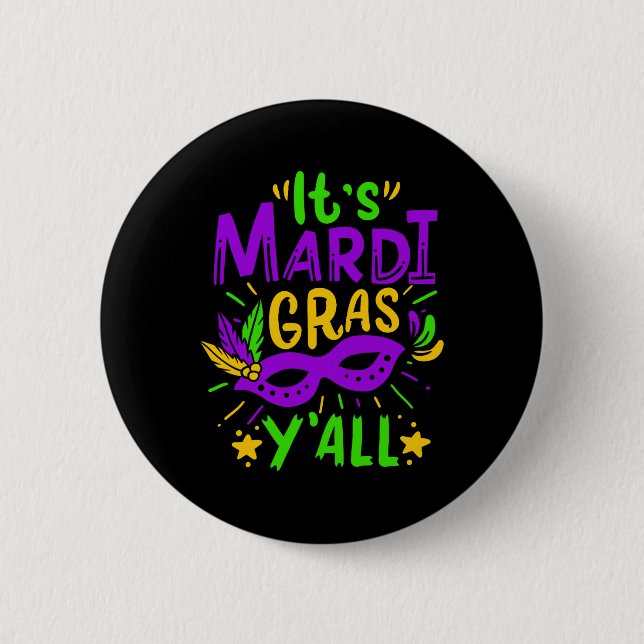 Mardi Gras Gift  6 Cm Round Badge (Front)