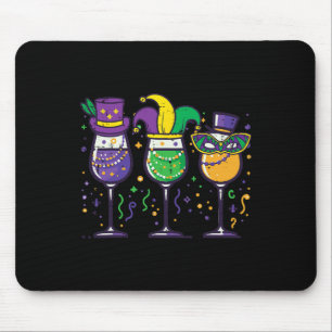 Mardi Gras Gl Funny Fat Tuesday Carnival Party Mum Mouse Pad