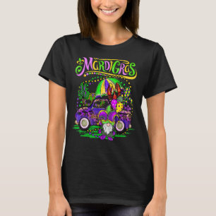 Mardi Gras Gnomes  Jester Truck Hat Gnomes T-Shirt