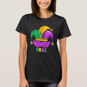 Mardi Gras Hat Mardi Gras Carnival Costume Idea T-Shirt