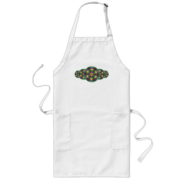 Mardi Gras Illusion Apron (Front)