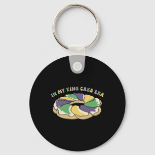 Mardi Gras In My King Cake Era  Key Ring