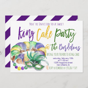 Mardi Gras Invitation