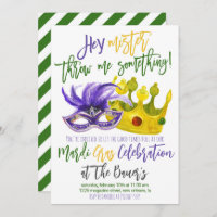 Mardi Gras Invitation