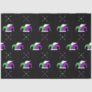 Mardi Gras Jester Hat Tissue Paper