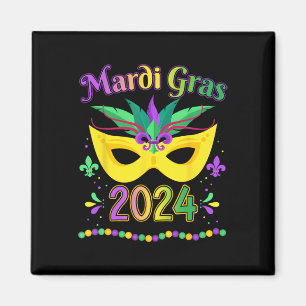 Mardi Gras Jester Outfit Kids Girls Boys Men Women Magnet