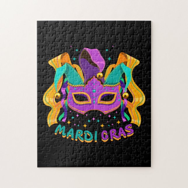 Mardi Gras Jigsaw Puzzle (Vertical)