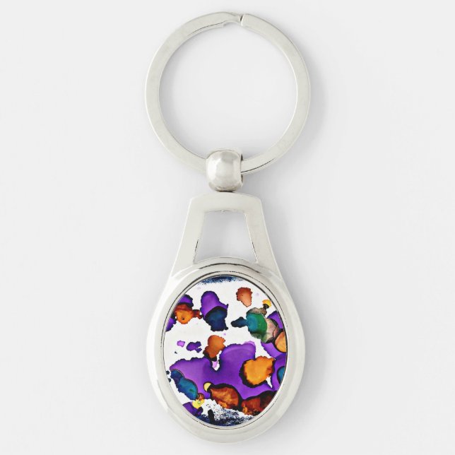 Mardi Gras Key Ring (Front)
