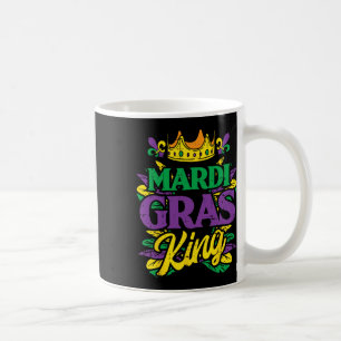 Mardi Gras King Crown Funny Mardi Gras Carnival Me Coffee Mug