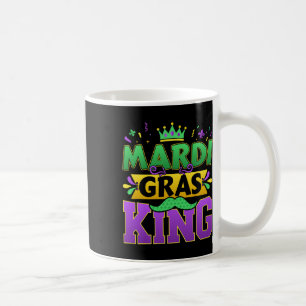 Mardi Gras King For New Orleans Carnival Costume Coffee Mug