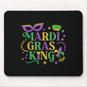 Mardi Gras King Fun Parade Mardi Gras Carnival Cos Mouse Pad