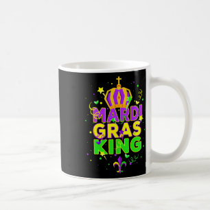 Mardi Gras King Men Carnival Costume Gift Mardi Gr Coffee Mug