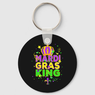 Mardi Gras King Men Carnival Costume Gift Mardi Gr Key Ring