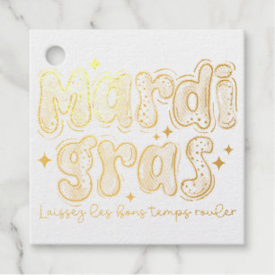 Mardi Gras Laissez Les Bons Temps Rouler  Favour Tags