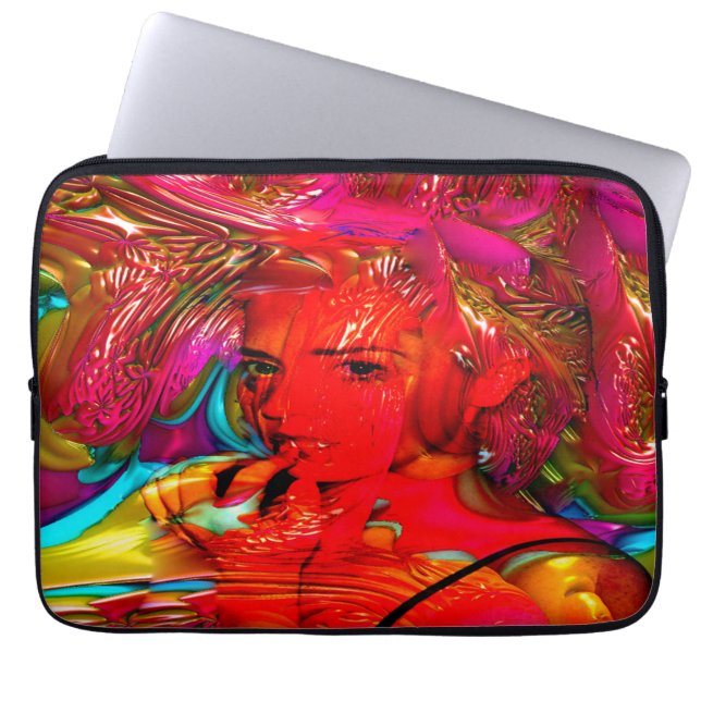Mardi Gras Laptop Sleeve (Front)