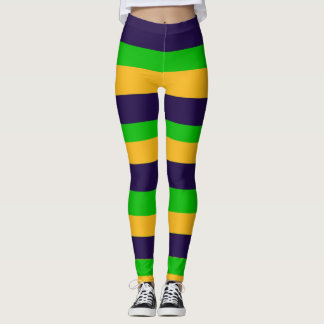 Mardi Gras Leggings