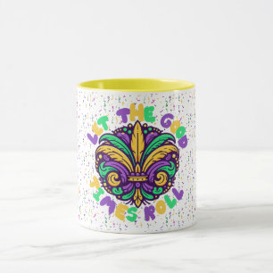 Mardi Gras Let the good times roll Mug