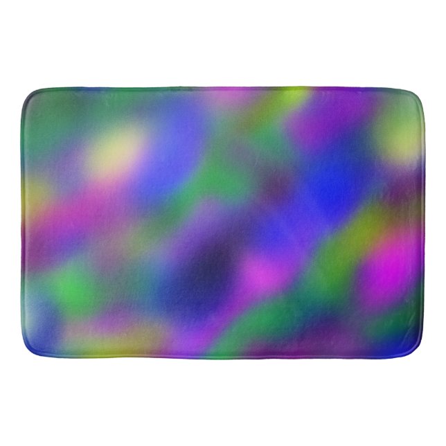 Mardi Gras Limelight Bath Mat (Front)
