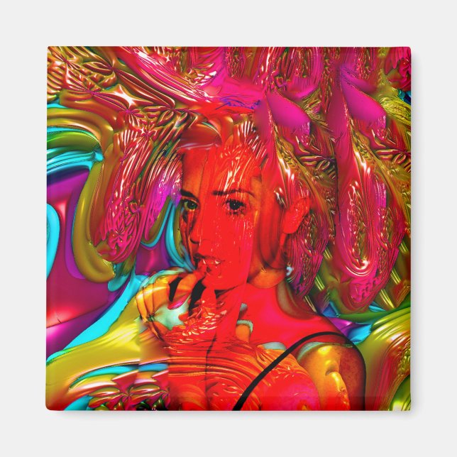 Mardi Gras Magnet (Front)