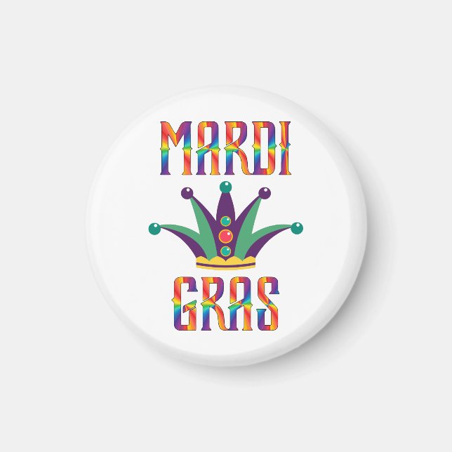 Mardi Gras Magnet  (Front)