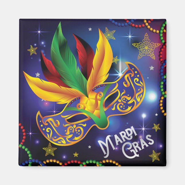 Mardi Gras Magnet (Front)