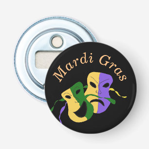 Mardi Gras Mask Bottle Opener