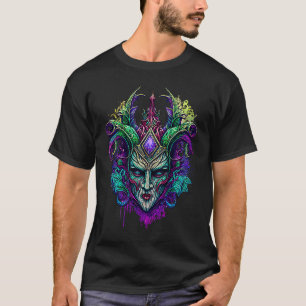 Mardi Gras Mask Green Purple & Gold 1 T-Shirt