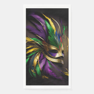 Mardi Gras Mask Napkin