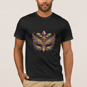 Mardi Gras Mask  T-Shirt
