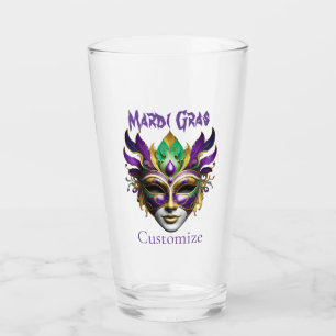 Mardi Gras Mask Thunder_Cove Glass