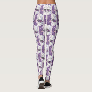 mardi gras masks Thunder_Cove Leggings
