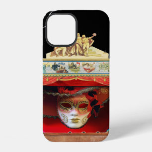 MARDI GRAS MASQUERADE BALL THEATRE STAGE Monogram iPhone Case