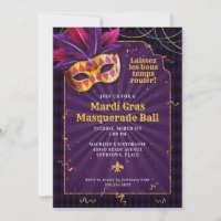 Mardi Gras Masquerade, Fat Tuesday Party