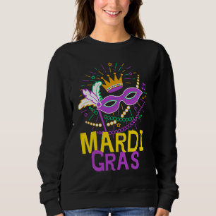 Mardi Gras Masquerade Mardi Parade Costume Mens & Sweatshirt