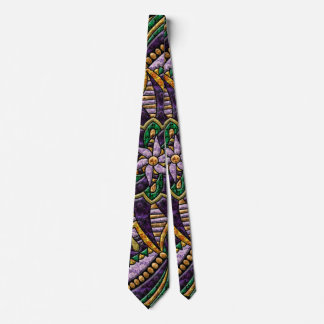 Mardi Gras Medallion Tie
