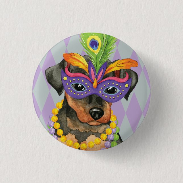 Mardi Gras Min Pin (Front)