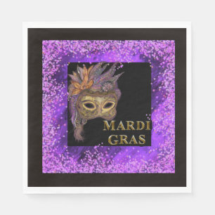 Mardi Gras Napkin