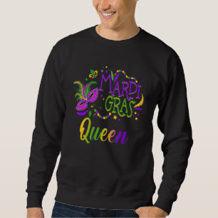 Mardi Gras New Orleans King Queen Nola Party Coupl Sweatshirt